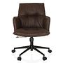 Solao Life  Office Chair Swivel Fabric Dark Brown 0