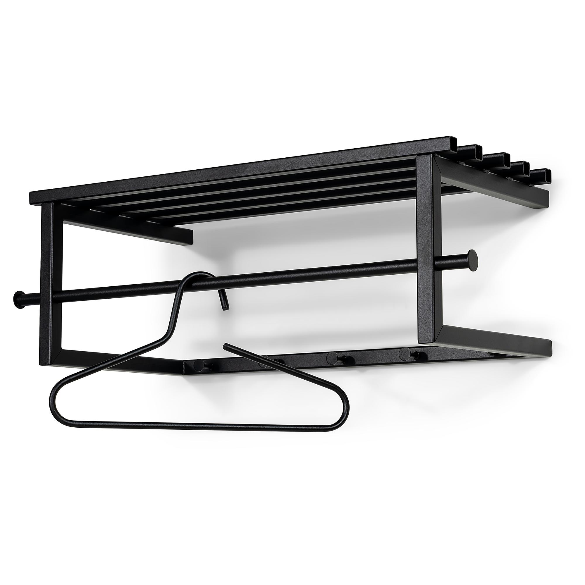 Norton Wall Coat Rack Black 1