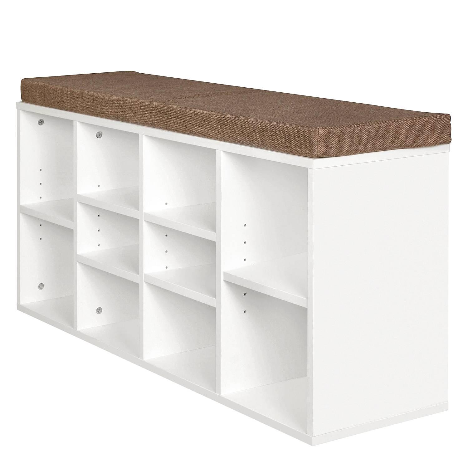 Raytown Garderobenbank Weiß 1