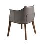 Armchair Faux Leather Grey 6
