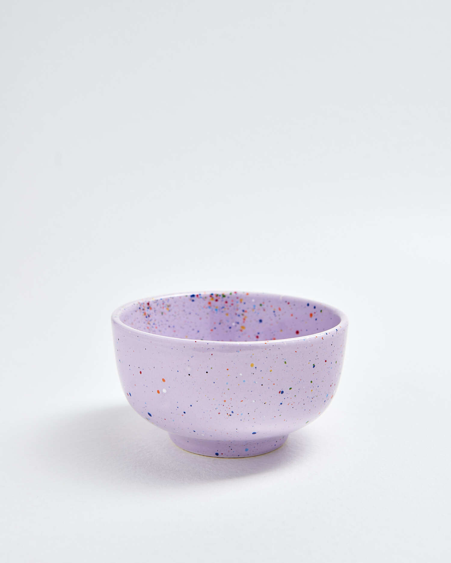 2x Party Mini Schüssel Keramik Violett 0