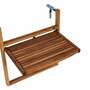 Gartentisch Holz Braun 6