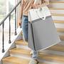 Laundry basket Abumi set of 2 Light grey 4