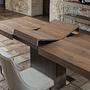 Extendable Dining Table Brown 6