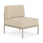 Hadley Outdoor 1-Seater Module Marzipan 2
