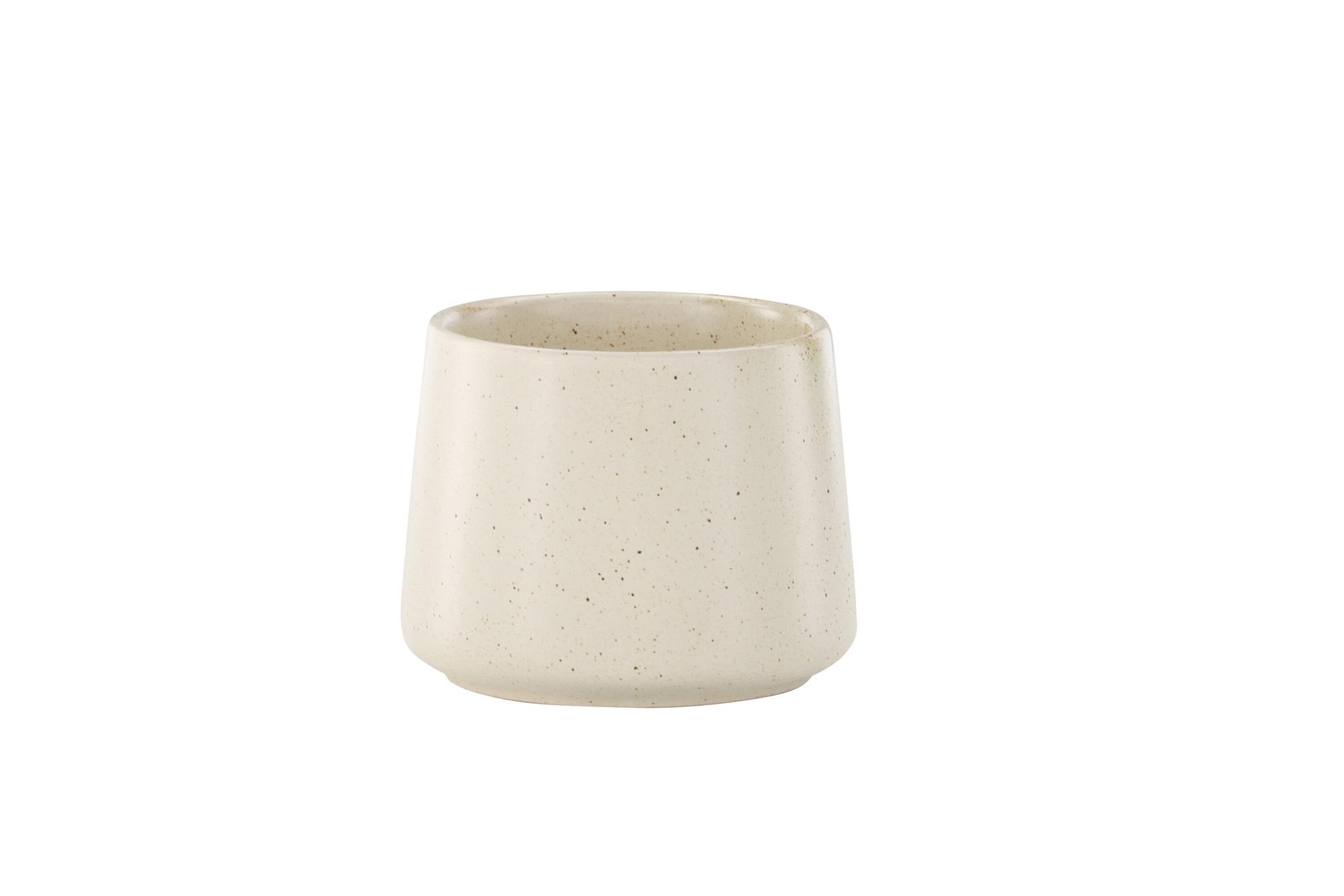 2x Active Tasse-Set Beige Schwarz 9x8Hcm 3