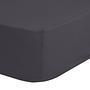 Jenny Fitted sheet Cotton Anthracite 90x200cm 0