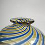 Vintage Vase Muranoglas Mehrfarbig 1950er Jahre 1