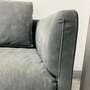 Slender Sofa 2-Sitzer Leder Grau 4