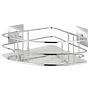 Eckablage Turbo-Loc Quadro Edelstahl Rostfrei ABS Chrom 0
