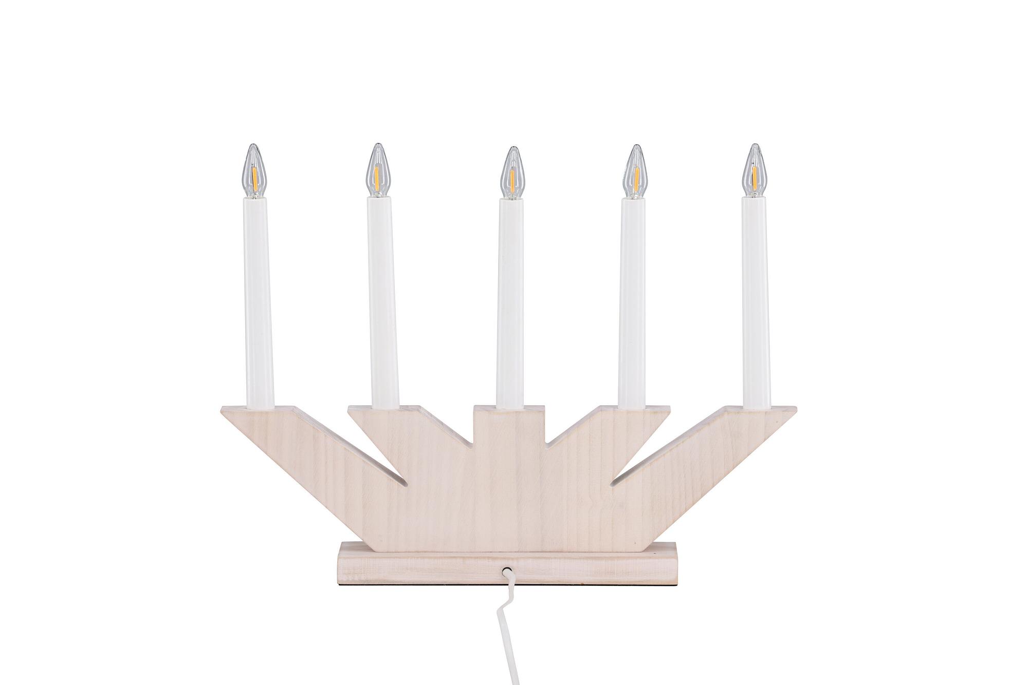 Verbier Table lamp Whitewash Pine 6