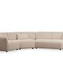 Mentis divano angolare crema 4