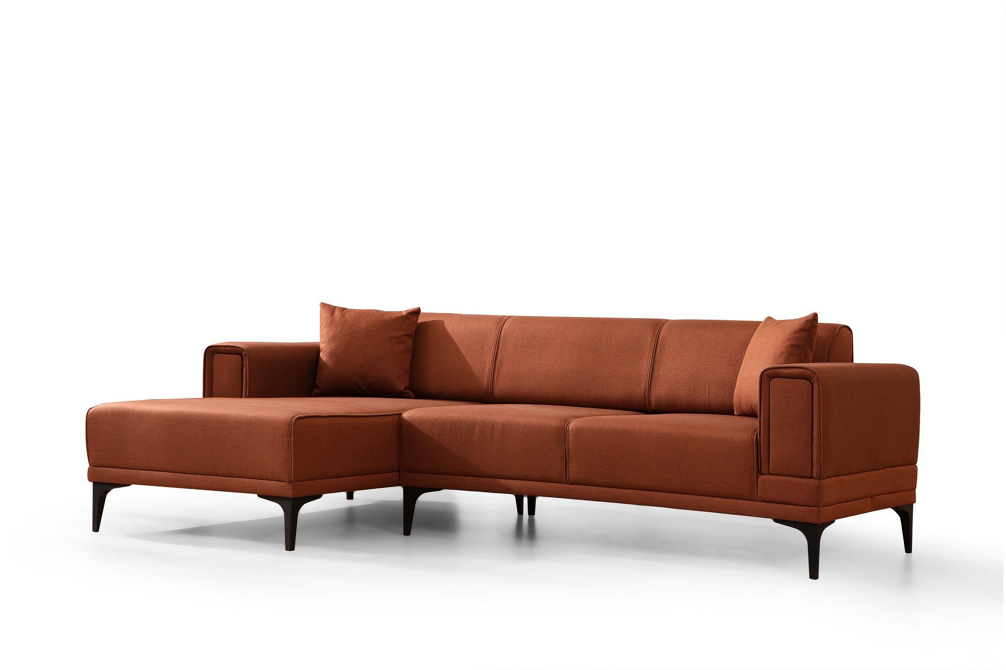 Horizon Ecksofa Links Rot 0