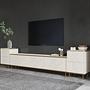 Imaj TV-Schrank Holz Travertine Gold 2