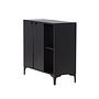 Plate Cabinet Steel Black 2