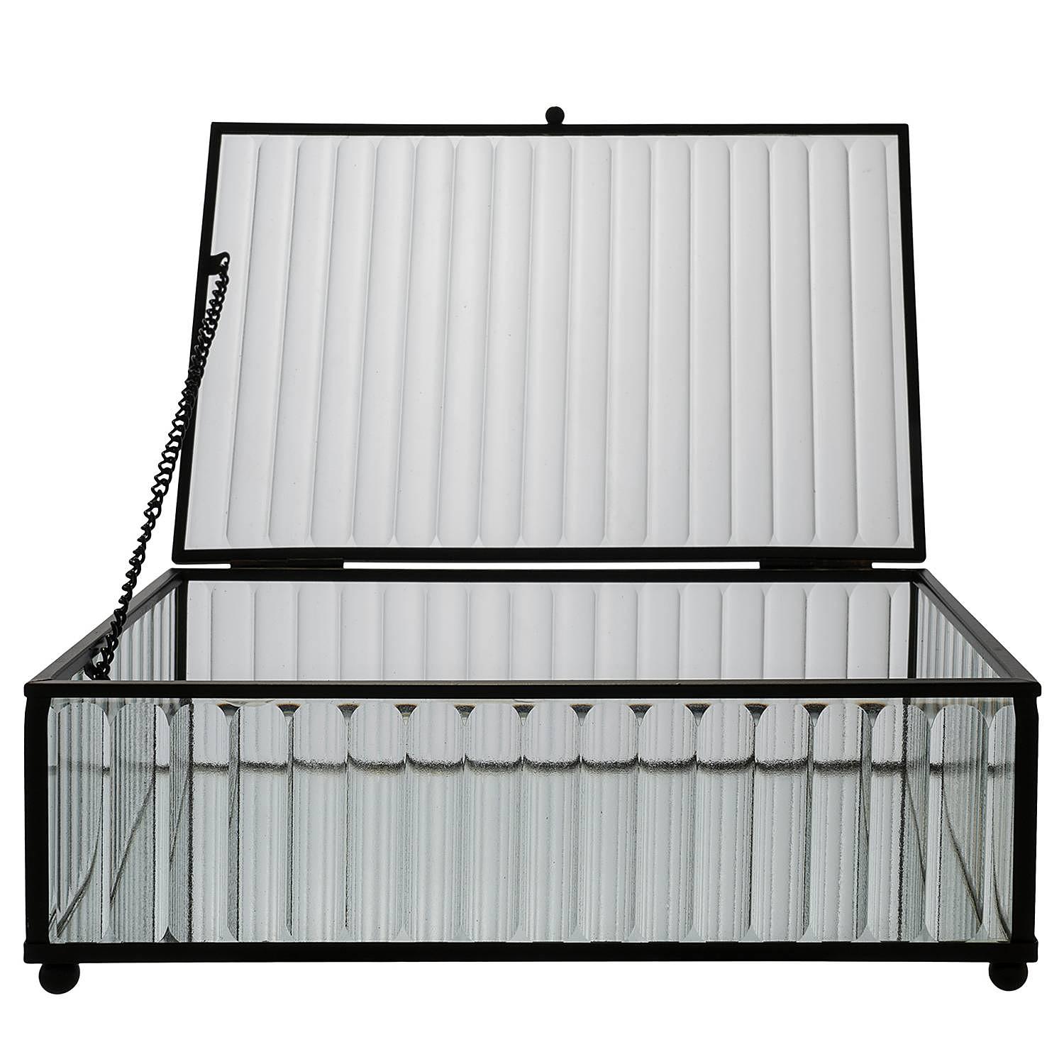 Box Sigtuna Glas / Metall Schwarz 3