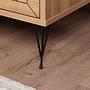 Luna bedside table Wood veneer 4