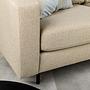 Sofa 3-Seater Chaiselongue Left Right Dillon Cream 1