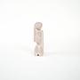 Stone figure Modernist Cream 1980s 3
