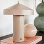 Hatto LED Table Lamp Steel Brown Grey 0