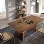 Dining table Walnut wood Brown 5