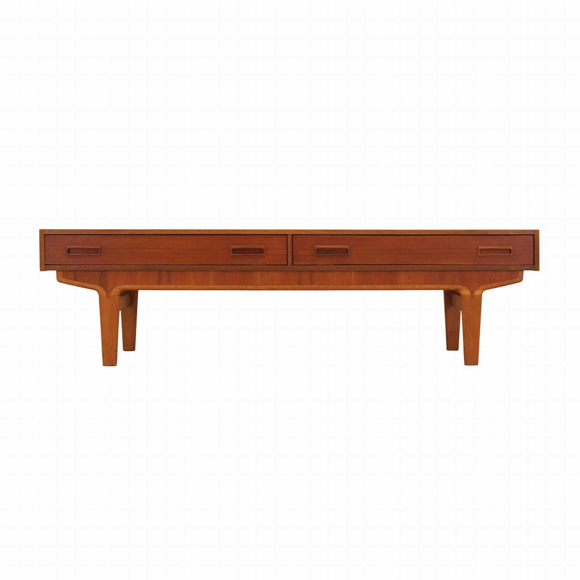 Vintage lowboard teak brown 1960s 0