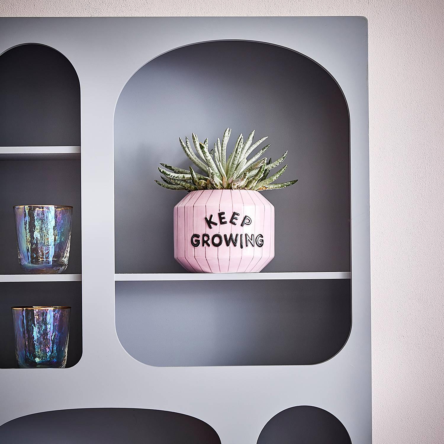 ARTISTA Wandregal MDF Grau 2