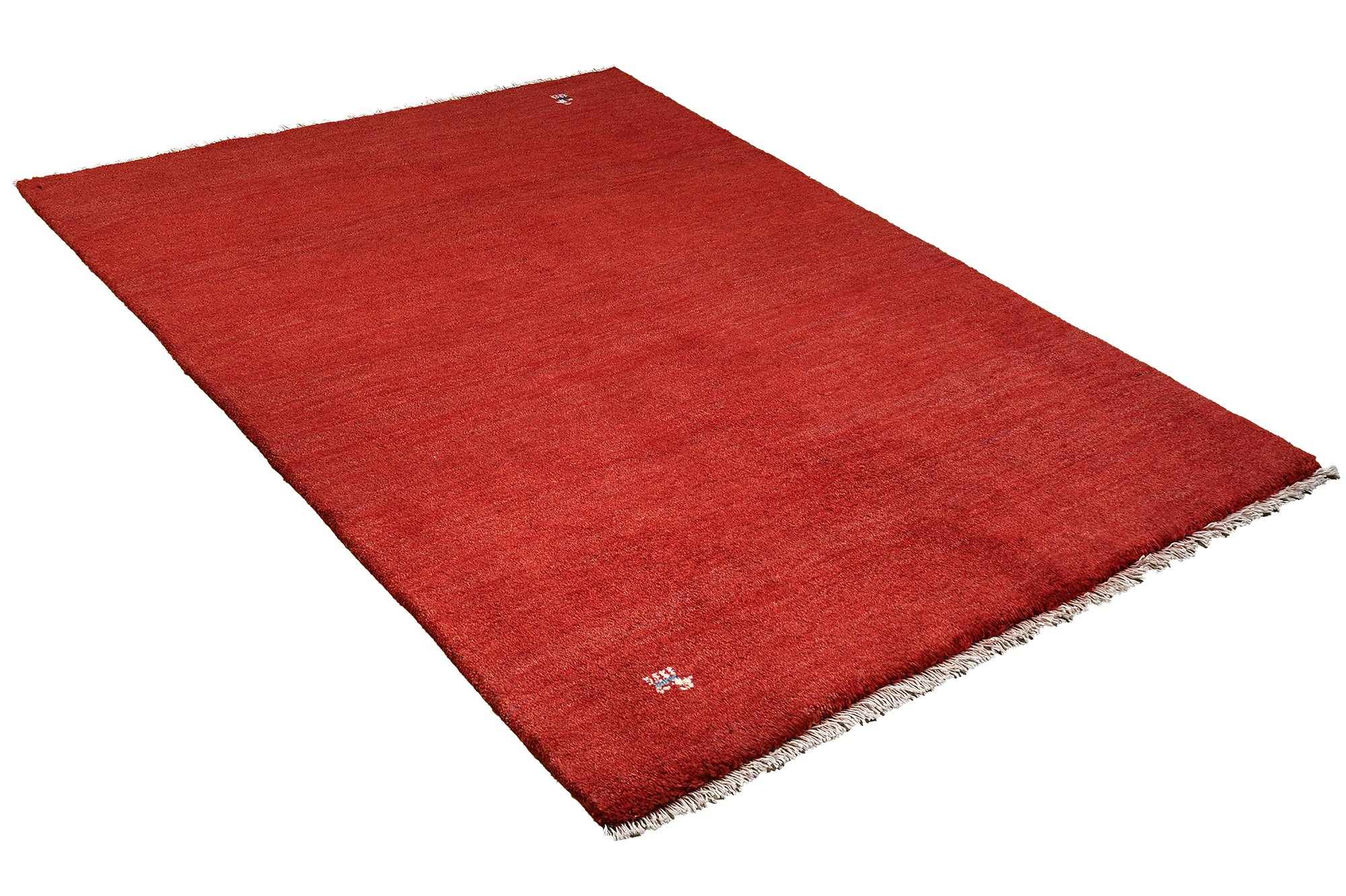 Rizbaf Gabbeh-Teppich Wolle Rot 2