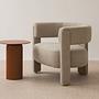 Clementin Beistelltisch Holz Orange 0