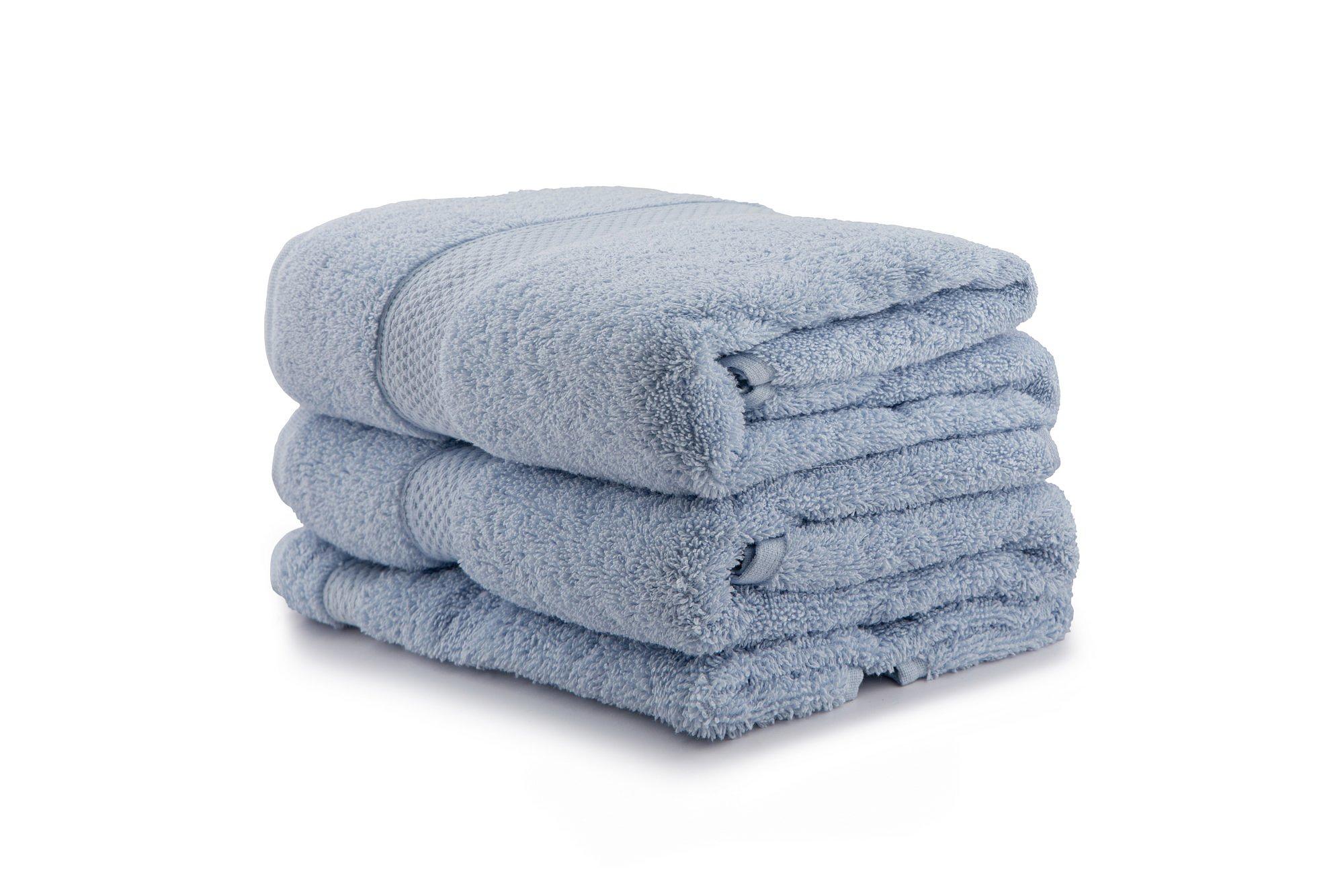 Colorful Handtuch-Set Baumwolle Blau 0