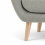 Herman Sofa 3-Sitzer Elliot Light Grey 1