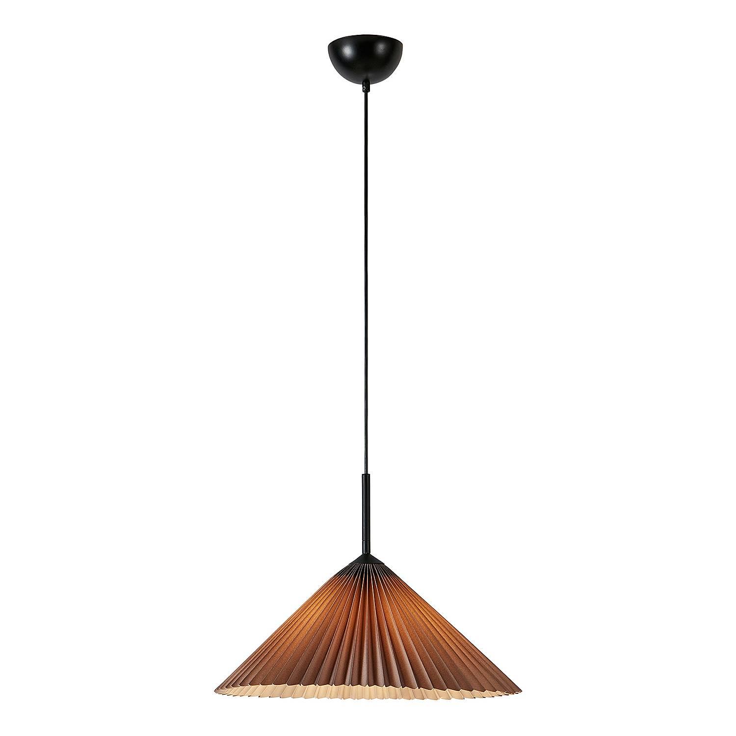 Pleated pendant lamp PVC 1-light 2