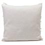 Kissenhülle Baumwolle Polyester Anthrazit 50 x 50 cm 1
