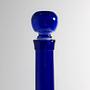 Vintage Postmodern Carafe Blue 1980s 2