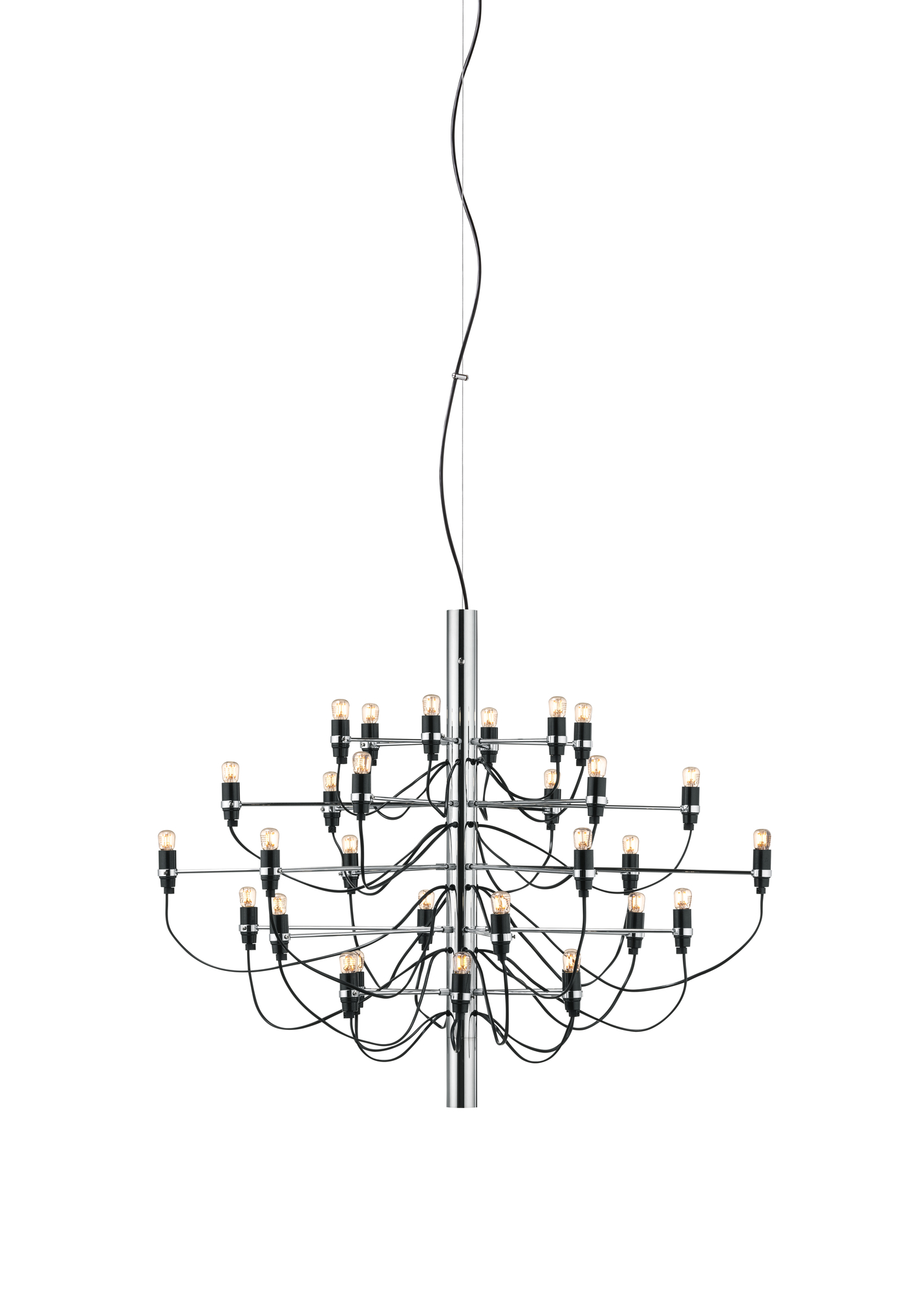 2097/30 Clear Bulbs Pendelleuchte Silber 0