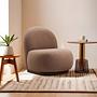 Tina Armchair Cappuccino Brown 3