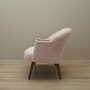 Vintage Sofa Fabric Wood Cream 1970s 4