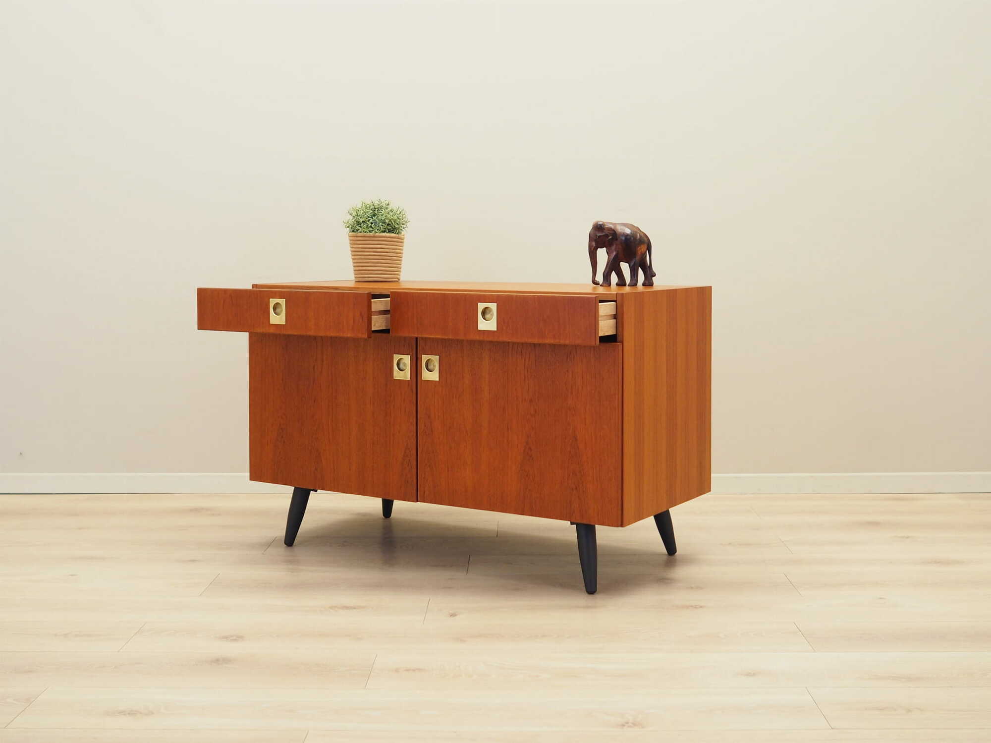 Schrank Holz Braun 1970er Jahre 4