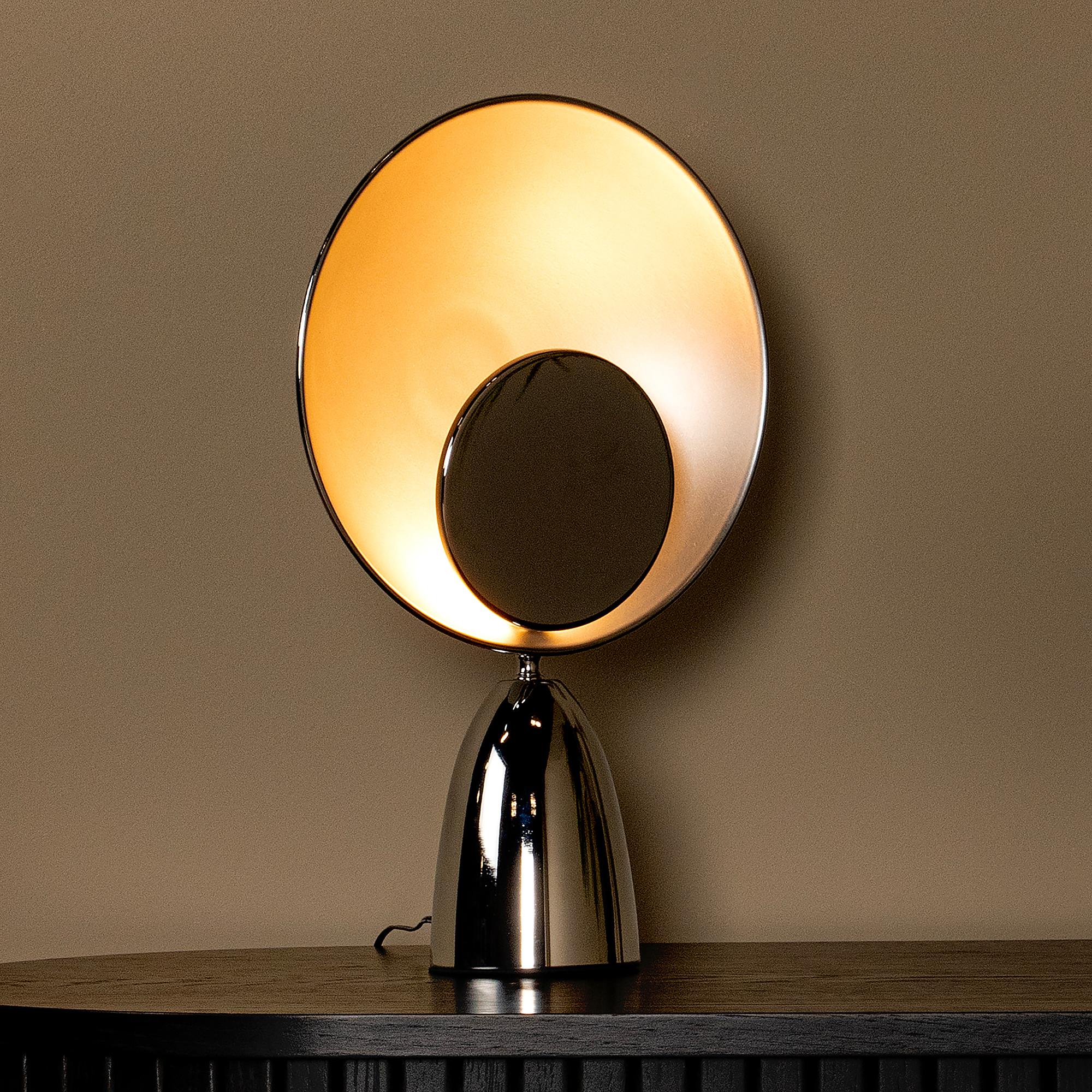 Castamar Tischleuchte Stahl Silber 0