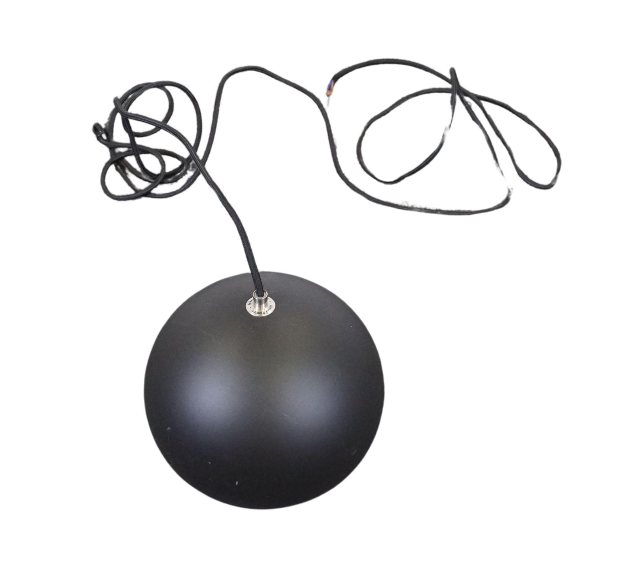 Topan VP6 Pendelleuchte Schwarz 2