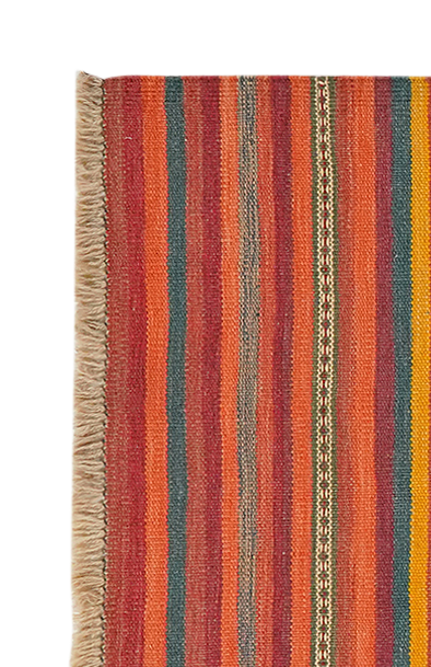 Kilim Gashgai Teppich Mehrfarbig 1
