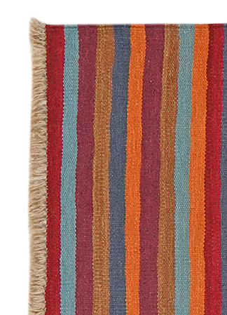 Kilim Gashgai Teppich Mehrfarbig 1