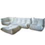 Togo Lounge Set 4-pc. Bouclé White 0