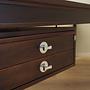 Mahogany Schreibtisch1970 Jahre 13