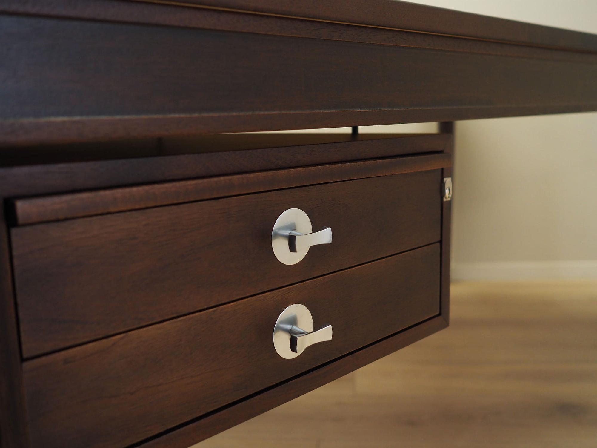 Mahogany Schreibtisch1970 Jahre 13