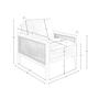 Sessel Leder Braun 7