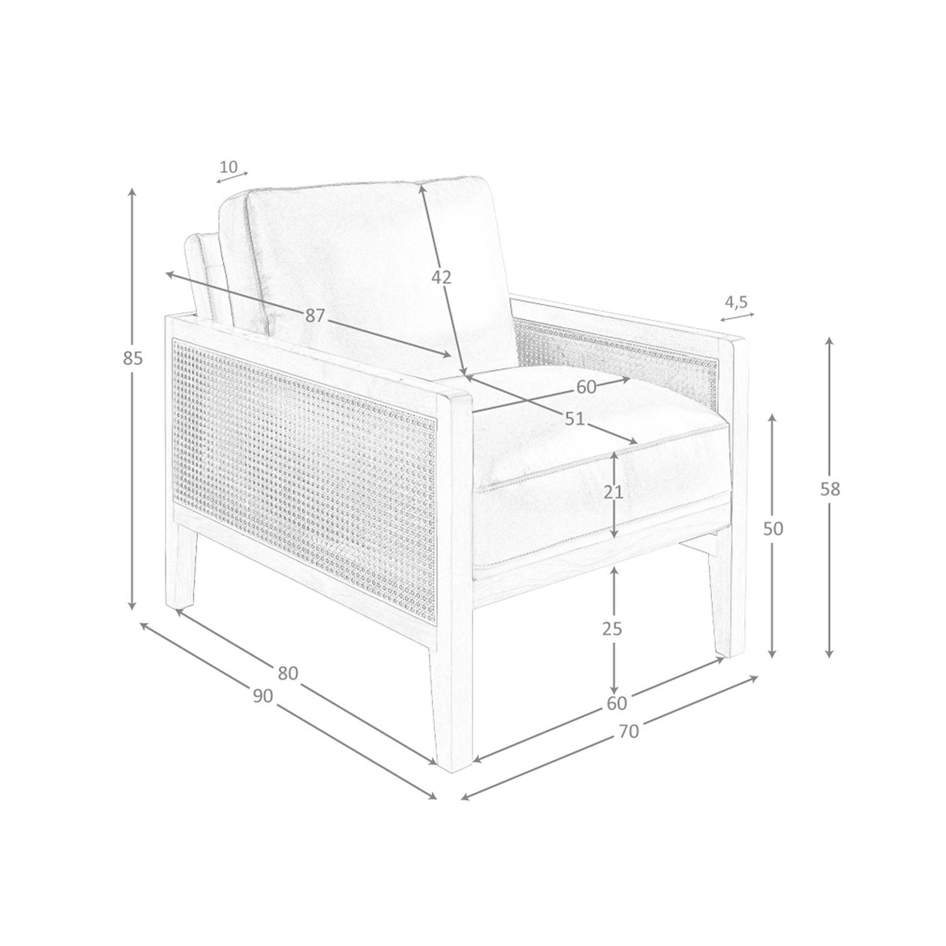 Sessel Leder Braun 7