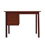 Teak-Schreibtisch Braun 1970er Jahre 0
