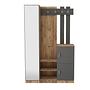 Orga Garderobe Braun Grau 113.6cm x 180cm 4