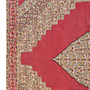 Kilim Senneh Teppich Braun 1